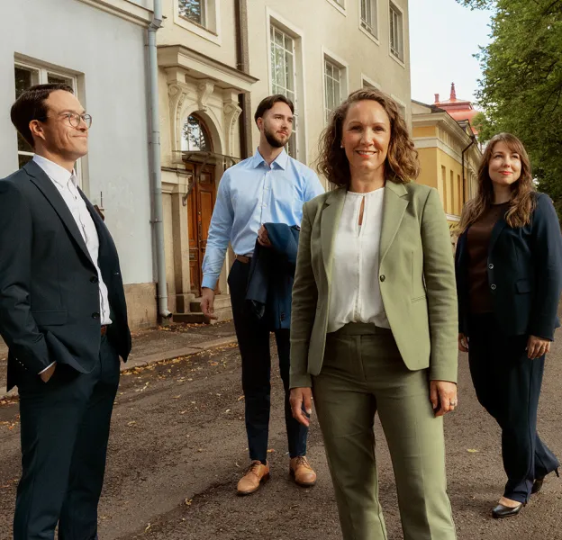 Turun konttorin työntekijöitä