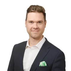 Oma Säästöpankin aluejohtaja Samppa Harhala