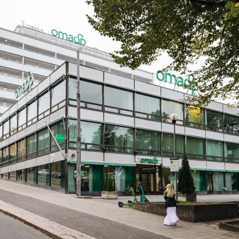 Kuva OmaSp Turun konttorin ulkopuolelta