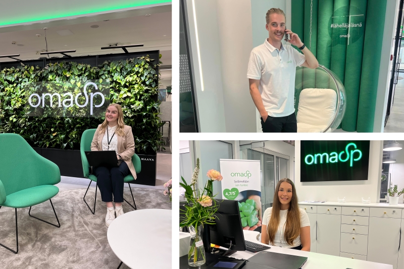 OmaSp:n kesätyöntekijät