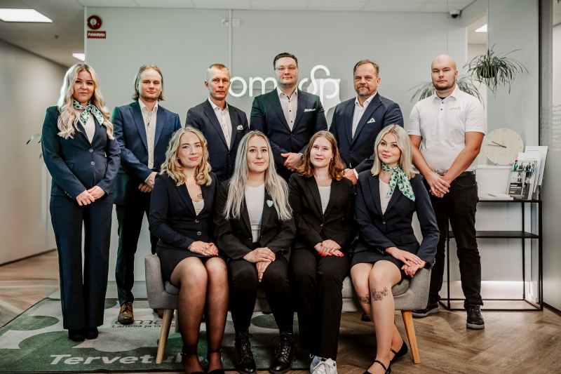 Joensuun konttorin henkilökunta