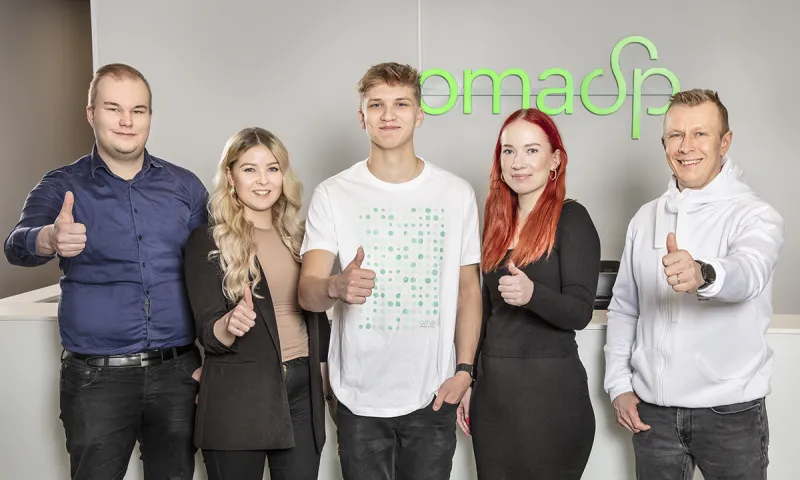 Keilailija Luukas Väänänen käymässä Joensuun konttorilla.
