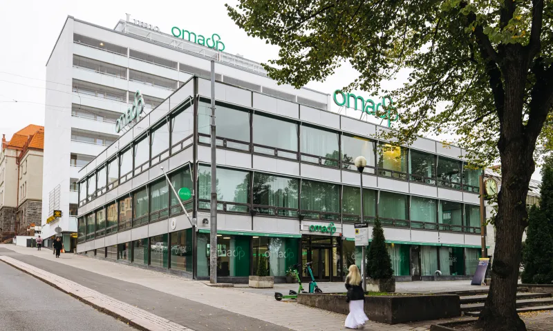 Kuva OmaSp Turun konttorin ulkopuolelta